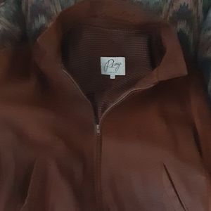 Remy leather bomber jacket